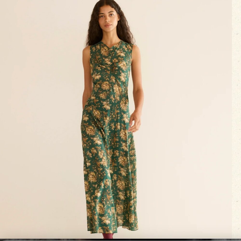 Doen GINETTE DRESS in IN LIBERTY FLORAL PARASOL